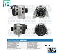 ALTERNATOR 5540443 FOR FIAT GRANDE/PUNTO STRADA/Pickup PALIO/WEEKEND/Weekend Y