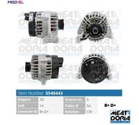ALTERNATOR 5540443 FOR FIAT GRANDE/PUNTO STRADA/Pickup PALIO/WEEKEND/Weekend Y