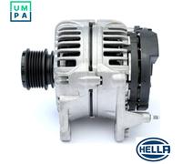 Alternator with freewheel belt pulley 8EL 011 710-381 HELLA for AUDI VW FORD