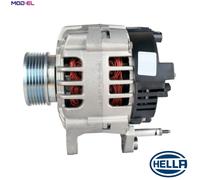 HELLA 8EL 012 428-071 Car Alternator With V-Ribbed Belt Pulley 14V Fits VW