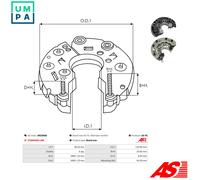 ALTERNATOR A6745S FOR SUZUKI OPEL TIGRA/TwinTop CORSA/D/Hatchback/Van ASTRA 1.2L