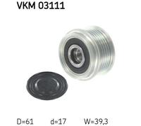 Alternator Alternator Freewheel Clutch SKF VKM 03111 Fits Seat Skoda VW Cordoba