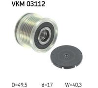 Alternator Alternator Freewheel Clutch SKF VKM 03112 Fits Audi Man Porsche Seat