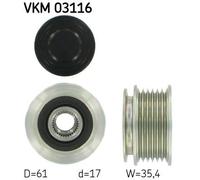 SKF VKM 03116 Alternator Freewheel Clutch