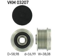 Alternator Alternator Freewheel Clutch SKF VKM 03207 Fits Alfa Romeo BMW