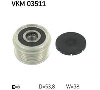 Alternator Alternator Freewheel Clutch SKF VKM 03511 Fits BMW Chevrolet Opel
