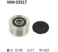 SKF VKM 03517 Alternator clutch pulley