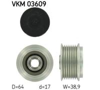 Alternator Alternator Freewheel Clutch SKF VKM 03609 Fits Nissan Opel Renault
