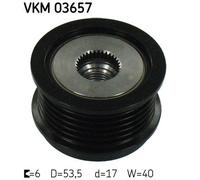 SKF VKM 03657 Alternator Freewheel Clutch