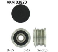 SKF Alternator Freewheel Clutch VKM 03820 - Fits Mercedes-Benz C-Class T-Model & E-Class