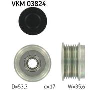 SKF VKM 03824 Alternator clutch pulley