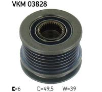 SKF VKM 03828 Alternator Freewheel Clutch