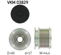 Alternator Alternator Freewheel Clutch SKF VKM 03829 Fits Mercedes-Benz C-Class