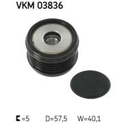 SKF VKM 03836 Alternator Freewheel Clutch