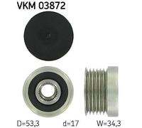 Alternator Alternator Freewheel Clutch SKF VKM 03872 Fits BMW Lotus 1 Series 3