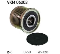 SKF VKM 06203 Alternator clutch pulley