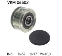 SKF VKM 06502 Alternator Freewheel Clutch