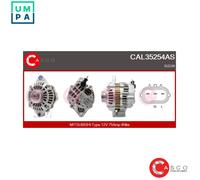 Alternator with V-ribbed belt pulley CAL35254AS CASCO for SUZUKI SWIFT III