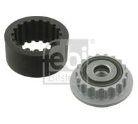 febi bilstein 30816 Alternator Overrun Pulley with coupling, for alternator and air conditioning compressor, pack of one