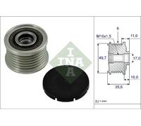 Overrunning Alternator Pulley fits MERCEDES S320 W220 3.2D 99 to 02 OM613.960
