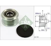 INA 535 0022 10 Alternator Freewheel Clutch