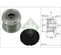 INA 535 0024 10 Alternator Freewheel Clutch