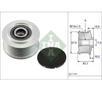 INA 535 0047 10 Alternator Freewheel Clutch