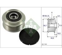 Alternator clutch pulley 535 0065 10 INA for OPEL ASTRA H Van ASTRA G Hatchback