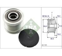 Alternator clutch pulley 535 0140 10 INA for MERCEDES-BENZ JEEP CHRYSLER