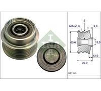Alternator clutch pulley 535 0180 10 INA for TOYOTA YARIS/VITZ