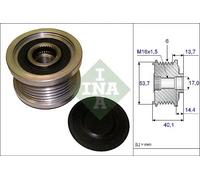 Alternator clutch pulley 535 0202 10 INA for OPEL CHEVROLET BMW