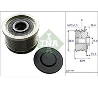 Alternator clutch pulley 535 0213 10 INA for ALFA ROMEO GIULIETTA SPIDER BRERA