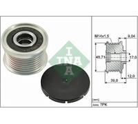 INA 535 0275 10 Alternator Freewheel Clutch