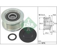 ALTERNATOR FREEWHEEL CLUTCH 535 0348 10 FOR FIAT MAREA/Weekend MULTIPLA BRAVO