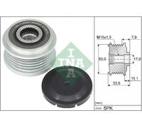 INA 535 0359 10 Alternator Freewheel Clutch