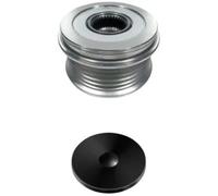 Alternator clutch pulley Clockwise rotation 9XU 358 038-931 HELLA for OPEL