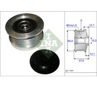 INA 535 0110 10 Alternator Freewheel Clutch