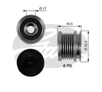 GATES OAP7040 Alternator Freewheel Clutch