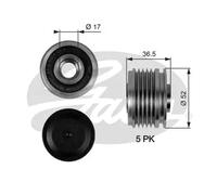 GATES OAP7064 Alternator Freewheel Clutch