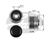 GATES OAP7079 Alternator clutch pulley