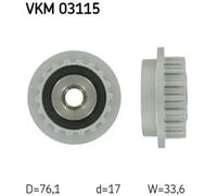 SKF VKM 03115 Alternator clutch pulley