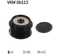 Alternator clutch pulley VKM 06113 SKF for CHRYSLER DODGE TOYOTA