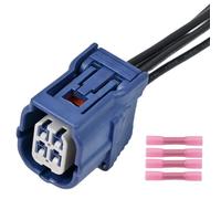 Alternator Connector Wiring Harness fit for Honda Odyssey 2008-2017, Pilot 2009-2015, Ridgeline 2009-2014, Accord 2008-2012, V6 3.5L Engine, Repair Plug Pigtail