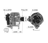 Alternator EB044Q A0042 CAL15376GS CA 1542 IR 037 903 025 M CAL15376RS 28-3784