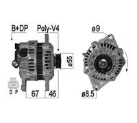Alternator EB1153S 112067 CAL35144ES 401409B A002TB7791 LRA01122 401409H A5257