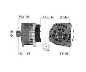 Alternator EB336Q 44 11 318 82 00 538 816 82 00 153 713 2542722A 2543557A