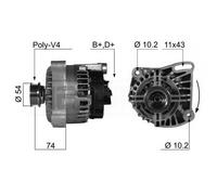 Alternator EB348Q 102211-8280 CAL30211AS 9S51 10346 AA DRA0133 301886RIM A4072