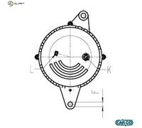 ALTERNATOR F 032 111 354 FOR MERCEDES-BENZ C-CLASS/T-Model 124 190 E-CLASS 2.5L