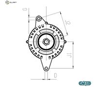 HC-Cargo F 032 112 075 Alternator