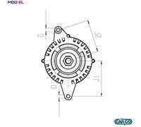 ALTERNATOR F 032 112 274 FOR SKODA ROOMSTER/Praktik FABIA/II/Combi VW FOX 1.4L